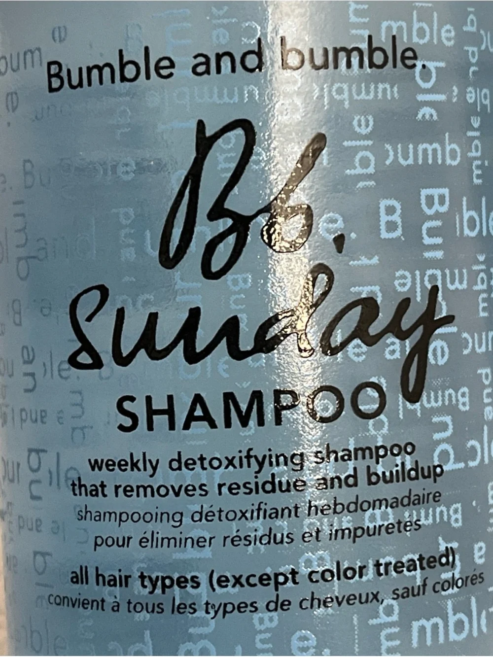 Bumble and bumble Sunday Clarifying Shampoo Set Of 2 Jumbo Size And Small Size
